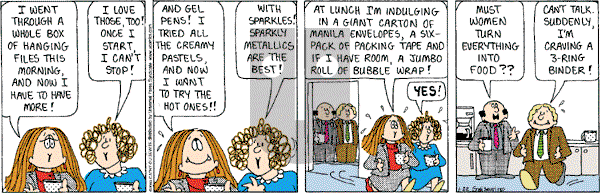 Cathy Classics - Wednesday January 22, 2003 Comic Strip