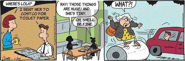 Lola on Wednesday November 24, 2010 Comic Strip
