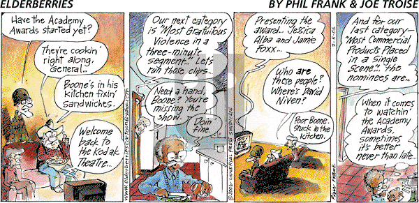 The Elderberries on Sunday March 5, 2006 Comic Strip