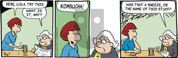 Lola on Saturday April 28, 2018 Comic Strip