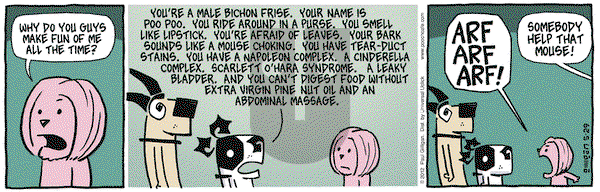 Pooch Cafe on Tuesday May 29, 2012 Comic Strip