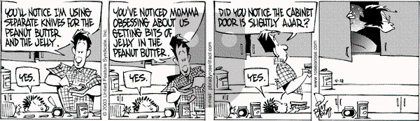 Rose is Rose on Friday April 18, 2003 Comic Strip
