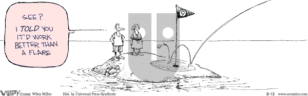 Non Sequitur - Wednesday August 13, 2003 Comic Strip