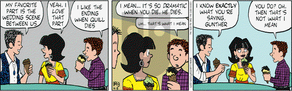 Luann on Thursday April 8, 2010 Comic Strip