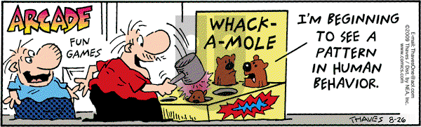 Frank and Ernest - Wednesday August 26, 2009 Comic Strip