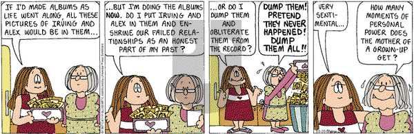 Cathy Classics on Friday September 26, 2003 Comic Strip