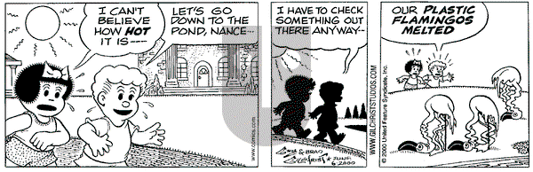 Nancy - Tuesday June 6, 2000 Comic Strip
