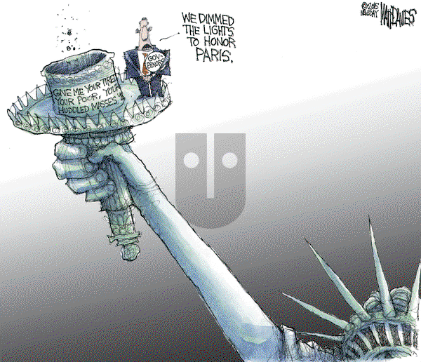 Matt Davies on Wednesday November 18, 2015 Comic Strip