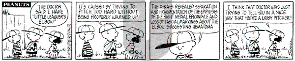Peanuts on Monday March 9, 1964 Comic Strip