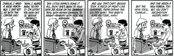 Doonesbury on Friday March 24, 1978 Comic Strip