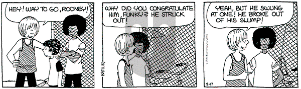 Funky Winkerbean on Friday August 15, 2025 Comic Strip