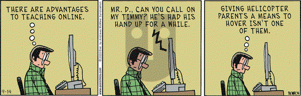 Grand Avenue on Monday September 14, 2020 Comic Strip