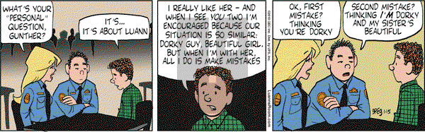 Luann on Friday January 15, 2010 Comic Strip