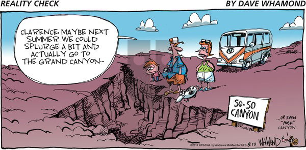 Reality Check on Sunday August 13, 2017 Comic Strip