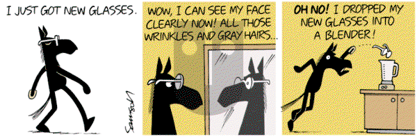 Dark Side of the Horse - Tuesday November 6, 2012 Comic Strip