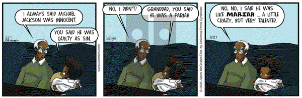 The Boondocks on Tuesday June 21, 2005 Comic Strip