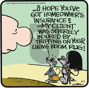 Ziggy on Monday August 31, 2009 Comic Strip
