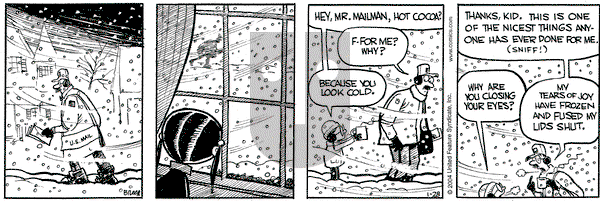 Grand Avenue on Wednesday January 28, 2004 Comic Strip