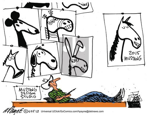 Henry Payne on Sunday December 8, 2013 Comic Strip