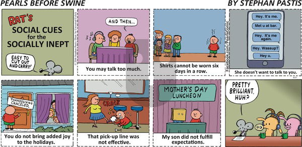 Pearls Before Swine on Sunday August 21, 2016 Comic Strip