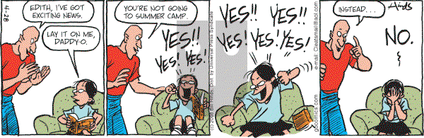 Cleats - Monday April 28, 2008 Comic Strip