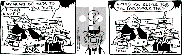 Lola on Monday April 7, 2003 Comic Strip