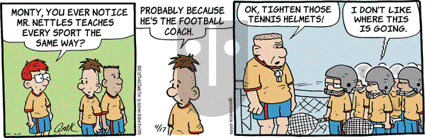 Lola on Tuesday April 17, 2018 Comic Strip