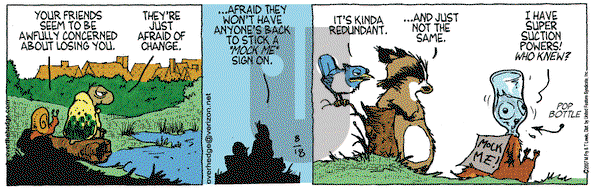 Over the Hedge on Saturday August 18, 2007 Comic Strip