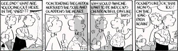 Drabble on Wednesday July 23, 2008 Comic Strip