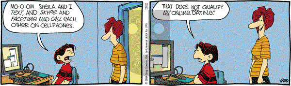 The Buckets on Wednesday October 15, 2014 Comic Strip