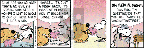 DeFlocked on Wednesday October 2, 2019 Comic Strip