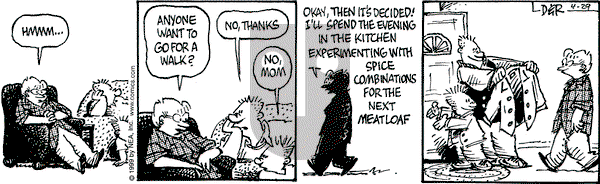 Betty on Thursday April 29, 1999 Comic Strip