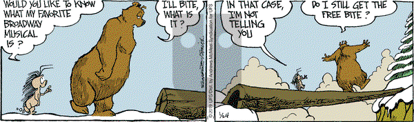 The Grizzwells on Thursday January 24, 2019 Comic Strip