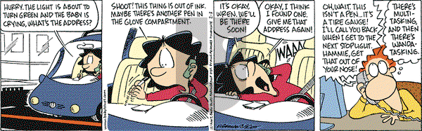 Baby Blues on Saturday February 3, 2007 Comic Strip