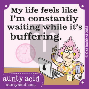 Aunty Acid on Wednesday November 2, 2016 Comic Strip