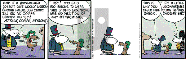 DeFlocked on Wednesday October 17, 2012 Comic Strip