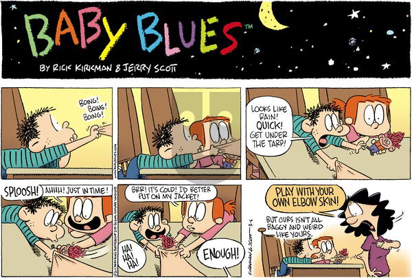 Baby Blues on Sunday March 6, 2011 Comic Strip