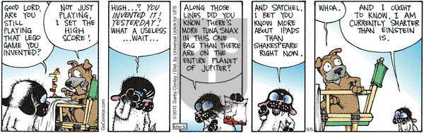 Get Fuzzy on Wednesday June 5, 2013 Comic Strip