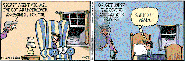 Grand Avenue on Saturday August 21, 2010 Comic Strip