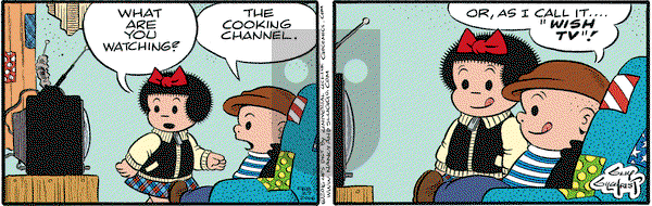 Nancy on Saturday February 27, 2016 Comic Strip