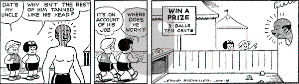 Nancy Classics on Wednesday June 29, 2016 Comic Strip