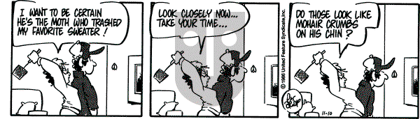 Rose is Rose on Monday November 10, 1986 Comic Strip