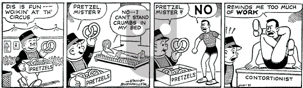 Nancy Classics on Tuesday April 15, 2025 Comic Strip