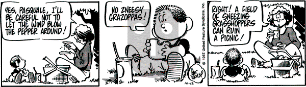 Rose is Rose on Monday October 12, 1987 Comic Strip