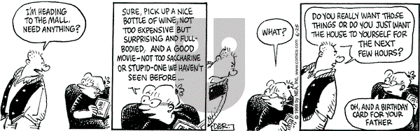 Betty on Friday June 25, 1999 Comic Strip