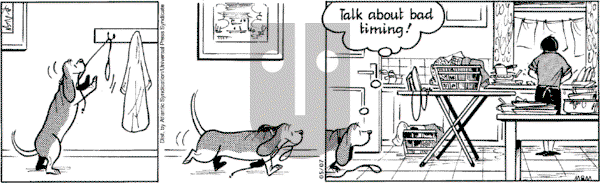 Fred Basset on Tuesday July 5, 2005 Comic Strip