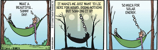 Grand Avenue on Saturday April 23, 2011 Comic Strip