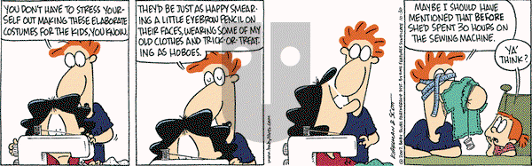 Baby Blues on Tuesday October 30, 2007 Comic Strip