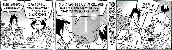 Rose is Rose on Wednesday December 15, 2004 Comic Strip