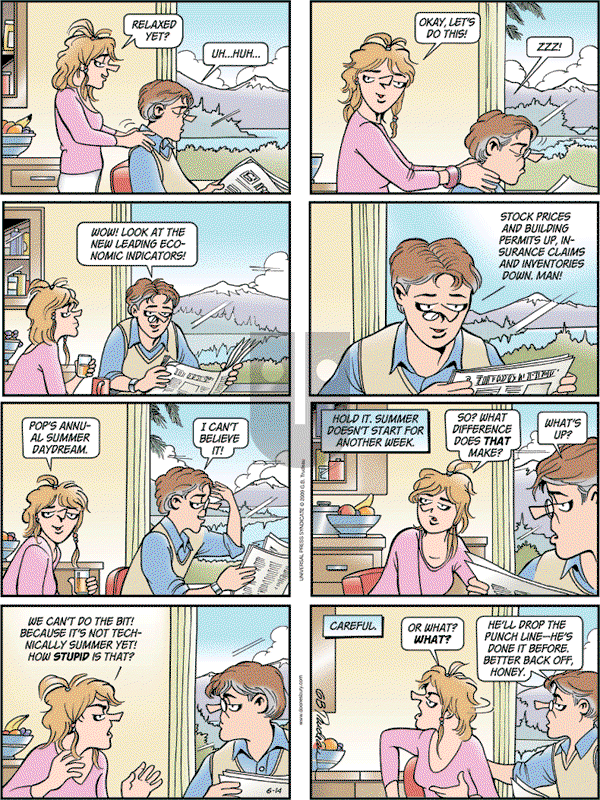 Doonesbury - Sunday June 14, 2009 Comic Strip